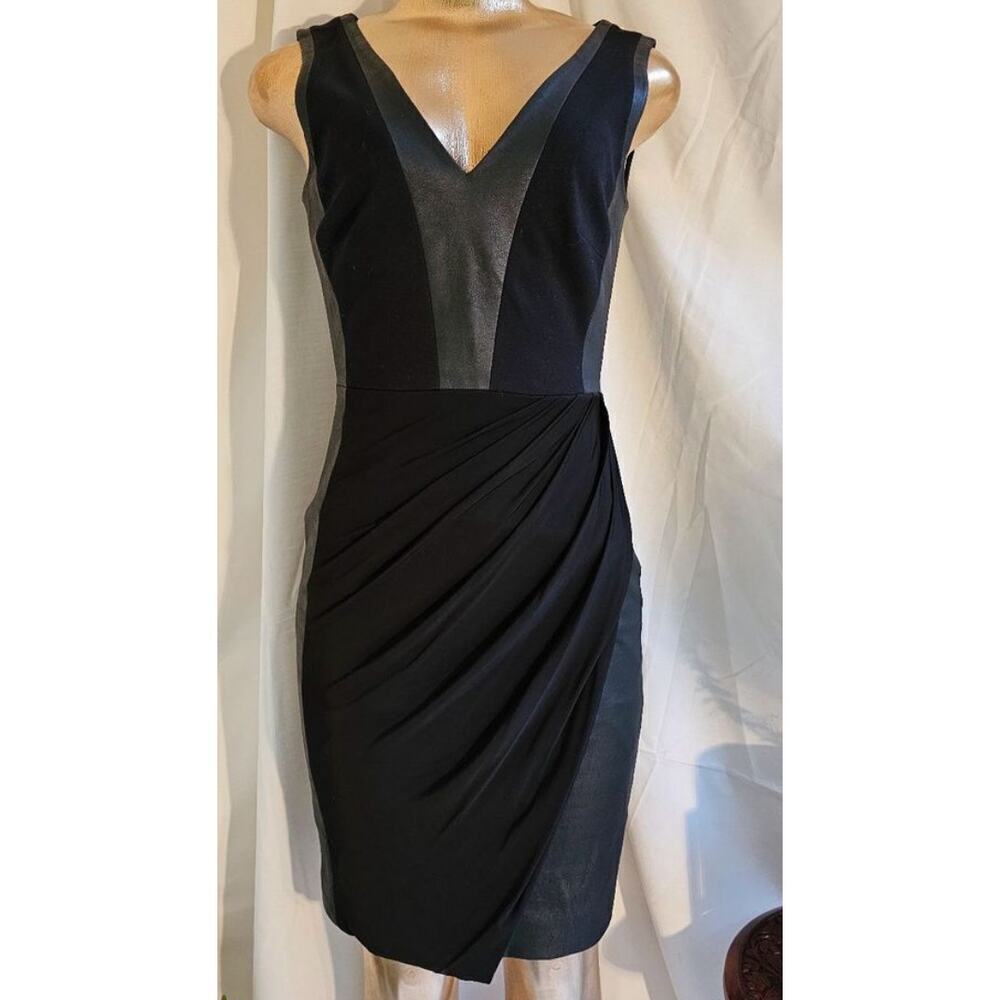 Karen Millen Faux Leather Dress
